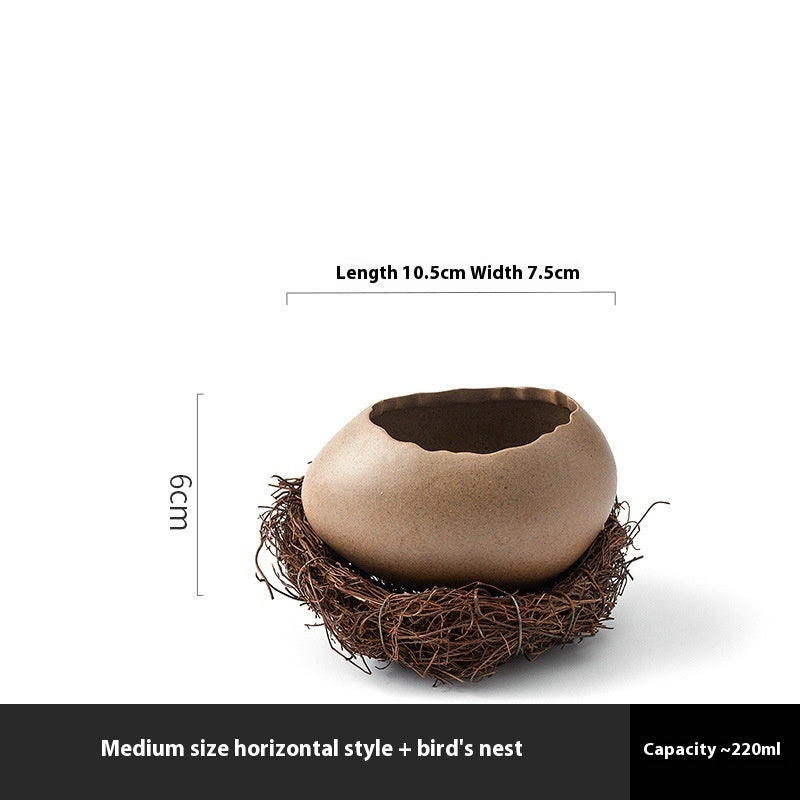 Creative Egg Shell Cooking Hotel Featured Abnormal-shape Bowl