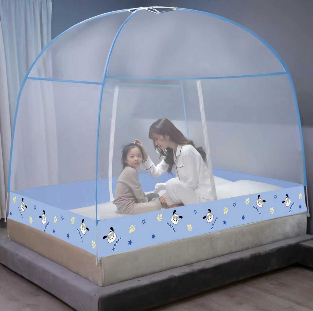 Installation-free Yurt Mosquito Net Household Encryption Folding Mosquito Net